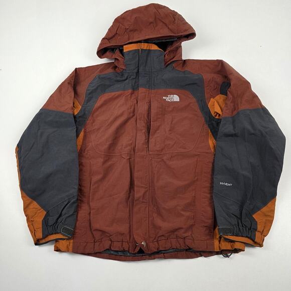 North Face Jacket Mens Small HyVent Hooded Waterproof Outdoor Coat - Picture 1 of 12